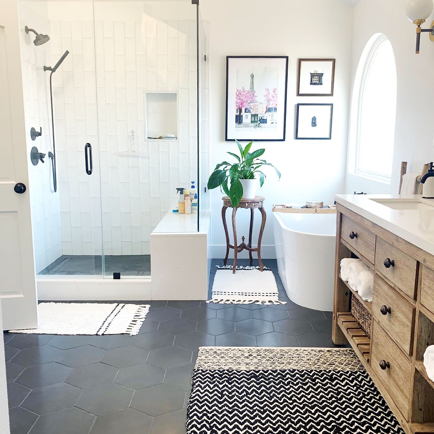 90s Tract Home Master Bath Remodel - Wendy VonSosen