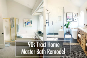 90s Tract Home Master Bath Remodel - Wendy VonSosen